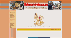 Desktop Screenshot of die-flohmarktzeitung.eu