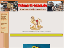 Tablet Screenshot of die-flohmarktzeitung.eu